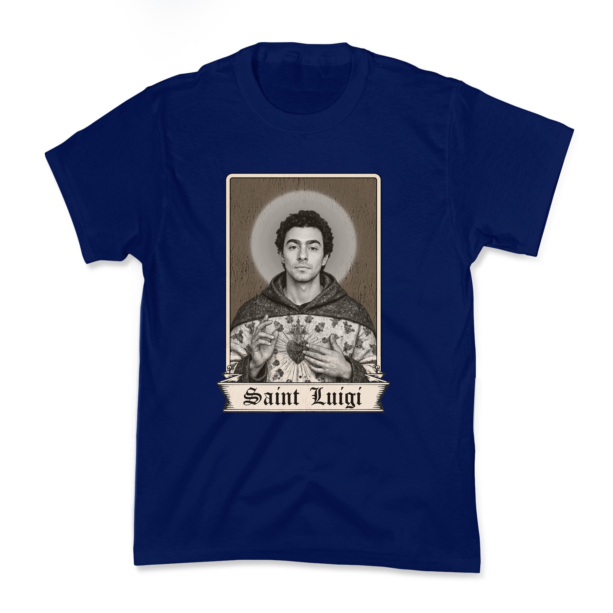St Luigi Mangione Kids Tee